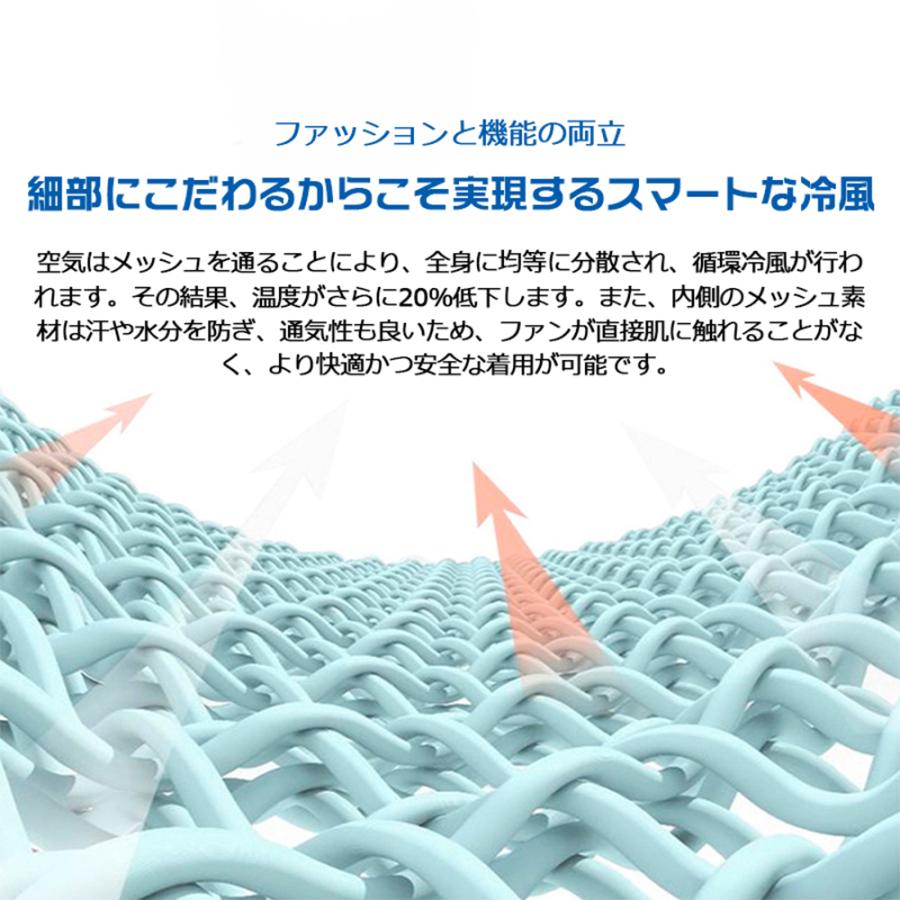 ファン付きウエア 3点セット ファン付きベスト ファン付き作業服