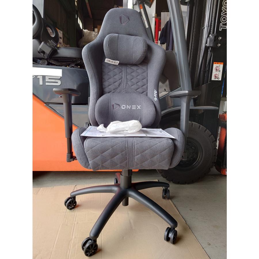 【中古・組み立てテスト済・部品欠け無し】ONEX ゲーミングチェア Air6 ファブリック ONEX Air6 Gaming Chair Fabric  黒色 在宅勤務 :sg-int-001:ISOGAMI STORE - 通販 - Yahoo!ショッピング