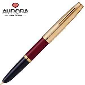 万年筆 名入れ アウロラ ただいま予約受付中 DUOCART デュオカルト 万年筆ゴールドキャップ・レッド DC57-DXM R