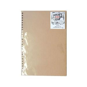 ルーズリーフ A5 石原紙工 Kシリーズ クラフト ルーズリーフ 小 A5 5セット組 KL1 | 