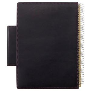 ASHFORD（アシュフォード） ブックカバー 革 ダークヌメ B6サイズ