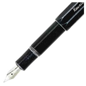 カヴェコ 万年筆 名入れ カヴェコ アル スポーツ AL Sport ストーンウォッシュ 万年筆 ブラック ALFP-SB | Kaweco | 01