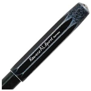 カヴェコ 万年筆 名入れ カヴェコ アル スポーツ AL Sport ストーンウォッシュ 万年筆 ブラック ALFP-SB | Kaweco | 02