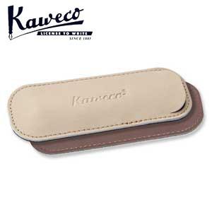 カヴェコ ペンケース カヴェコ エコ ソフトレザーケース 2本用 クリーミーエスプレッソ CASECE2 | Kaweco