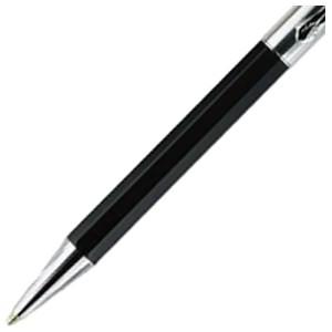 カヴェコ ボールペン 名入れ カヴェコ エレガンス ボールペン ブラック&クローム EGBP-BC | Kaweco | 01