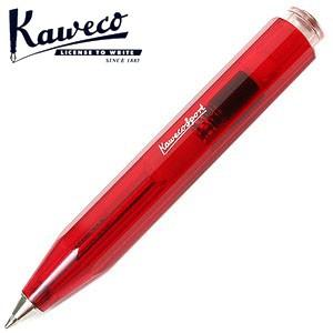 カヴェコ ボールペン 名入れ カヴェコ アイス スポーツ ICE Sport ボールペン レッド・透明 ISBP-RD | Kaweco