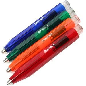 カヴェコ ボールペン 名入れ カヴェコ アイス スポーツ ICE Sport ボールペン レッド・透明 ISBP-RD | Kaweco | 05