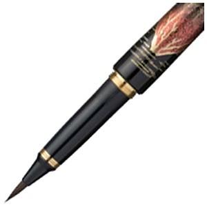 万年毛筆 筆ペン 高級 クレタケ 夢銀河 蒔絵物語 万年毛筆 鶴寿 DAY140-31 | 呉竹 | 01