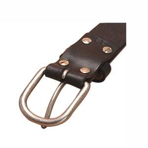 KC,s カービングベルト　38インチ USA製/CHAMBERS/エンボスベルト/茶系【表記36インチ/W32～36