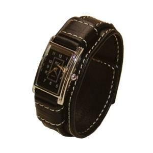 腕時計 革 ケイシーズ（KCs） ウォッチブレス レディース バージニア ブラック KIR516C