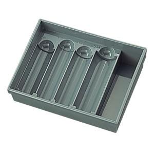 防犯 カール事務器 手提金庫 ブルー キャッシュボックス M CB-8100-B |  | 01