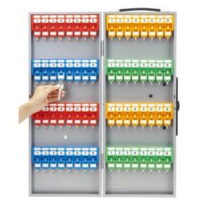防犯 カール事務器 キーボックス シルバー CKB-64-S |  | 01