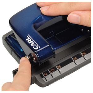 穴あきパンチ カール事務器 パンチ ブルー アリシス LP-35-B |  | 01