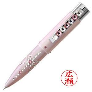 ネームペン 名入れ サンビー スワロフスキー スタンペンG jr ピンク メールパック 9ミリ浸透ネーム印+黒ボールペン TSK-64463 |  | 01