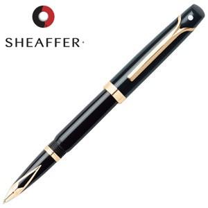 SHEAFFER VLR グロッシーブラック ゴールドトリム 万年筆 ペン先