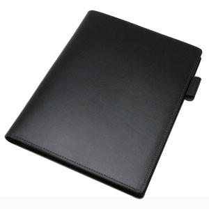 メモカバー 革 A5 スリップオン Rio&DNLシリーズ ブラック RHODIA メモカバー No.16 A5 サイズ対応 IOL-1207BK