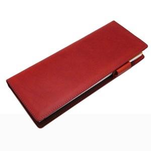 スリップオン Rio&DNLシリーズ レッド RHODIA メモカバー No.8サイズ対応 IOL-6002RD