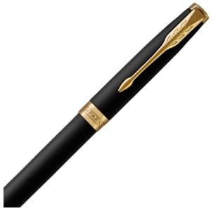 【新品未使用】ボールペン PARKAR ソネット プレミアム カーボン 廃盤　黒 PARKER（パーカー） 高級 ボールペン 名入れ ソネット ボールペン
