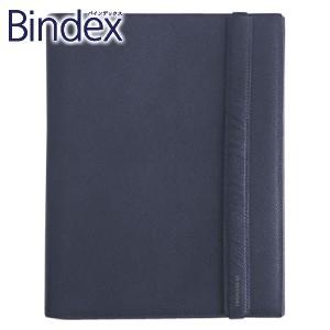 システム手帳 A5 革 バインデックス 名入れ無料 セオリア A5 15ミリ 手帳 ネイビー AA96-4 | Bindex