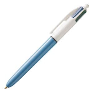 高級 マルチペン ビック（ＢＩＣ） ステーショナリー 多色・多機能ペン 4色ボールペン 1.0ミリ 12本セット 4CMDBLU | BIC