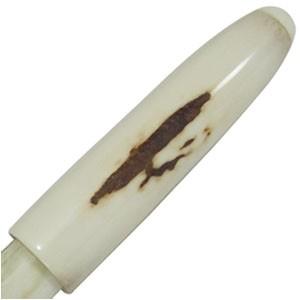 万年筆 平井木工挽物所 雲舟シリーズ プレーンキャップ (鹿の角) SI-M