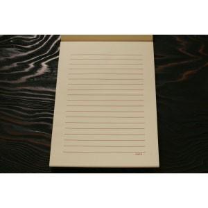 便箋 B5 マスヤ（満寿屋） クリーム紙 便箋製品 和便箋 B5サイズ 優雅箋・横 10個セット B2 |  | 01