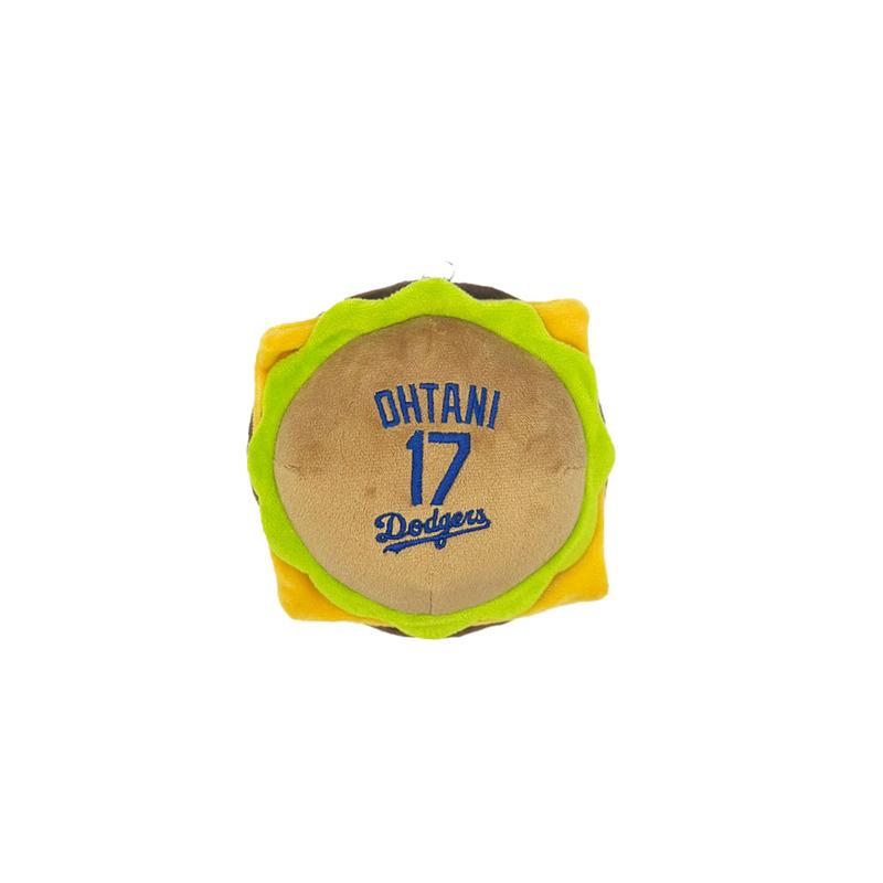 MLB公認 ドジャース 大谷翔平 犬 おもちゃドッグトイ 大谷翔平 ハンバーガートイ 犬用品 ペットグッズ 大谷 かわいい ハンバーガートイ おおたに | FANTASY WORLD | 02