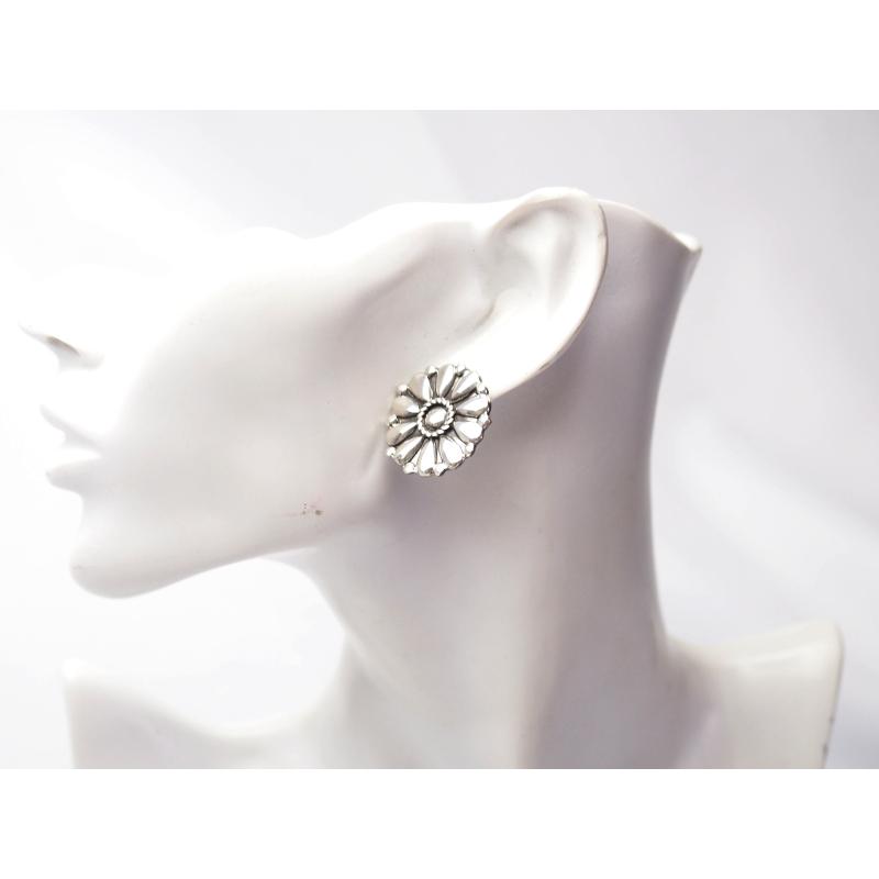 インディアンジュエリー ナバホ Melvin Francisシルバークラスター