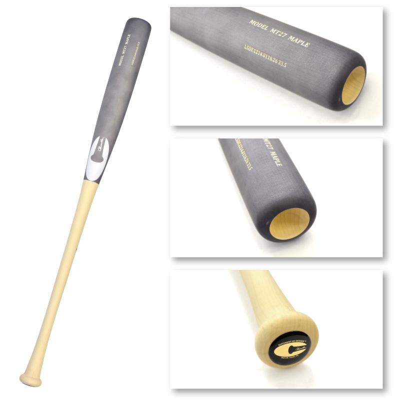 輸入品 ／ 正規品 ] チャンドラー バット CHANDLER BATS MT27 MAPLE