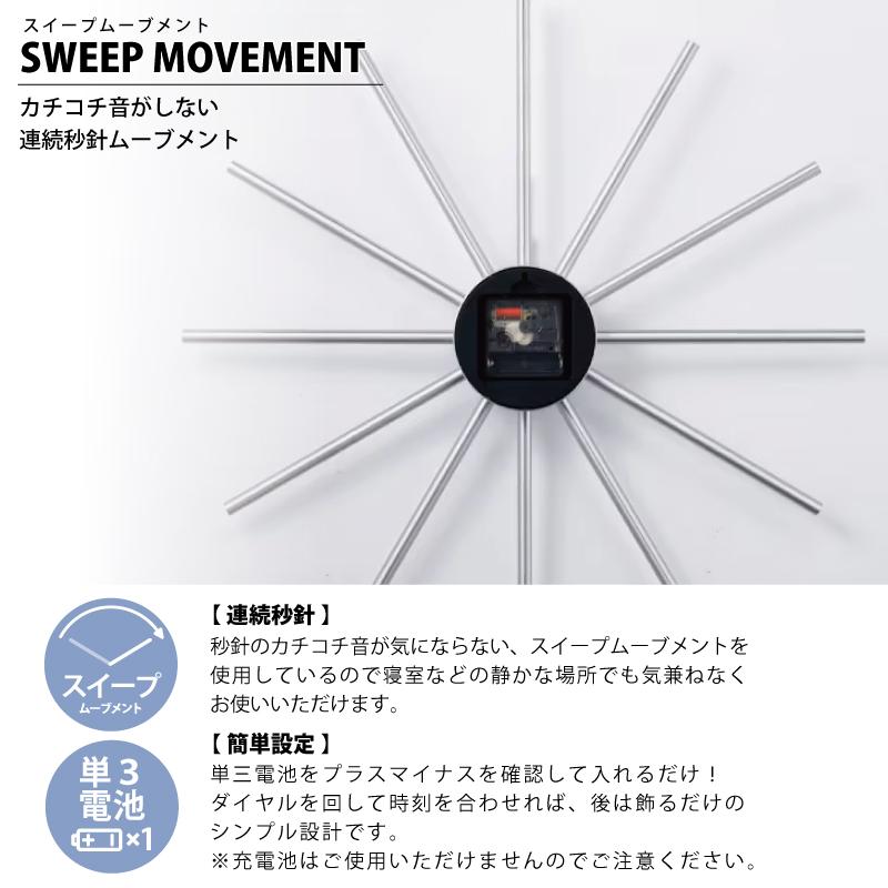 INTERFORM（インターフォルム） 時計 Usine ユジーヌ ウォールクロック