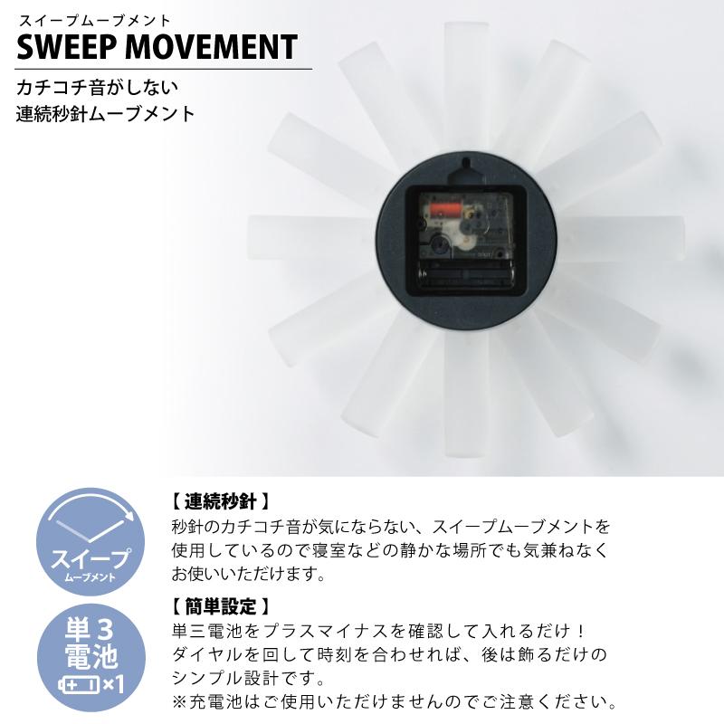 INTERFORM（インターフォルム） 時計 Viti ヴィティ ウォールクロック