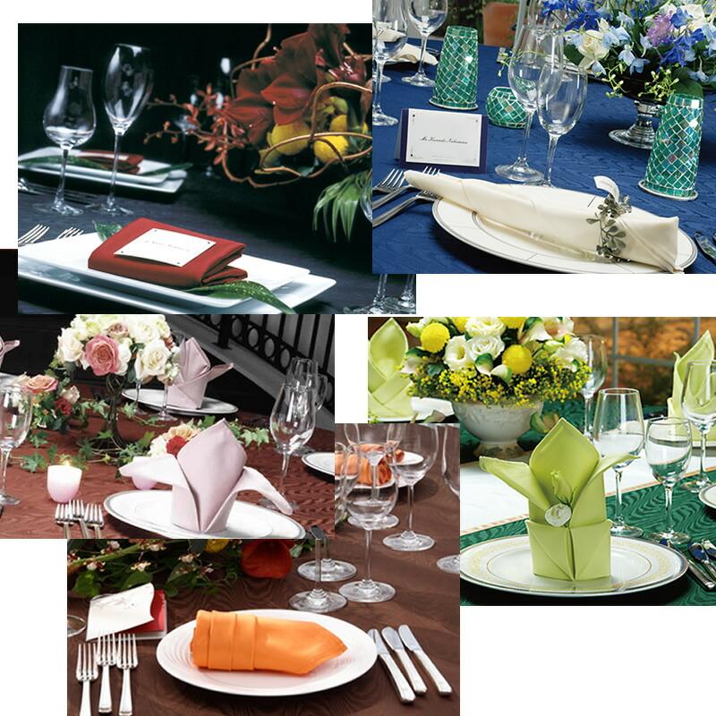 プレーンチーフ テーブルナプキン カラーナプキン 選べる 26色 折り方13種類 ツイル トーション そのまま使える 折った状態でお届け パーティー ウェディ Twill Plain ココロラショップ 通販 Yahoo ショッピング