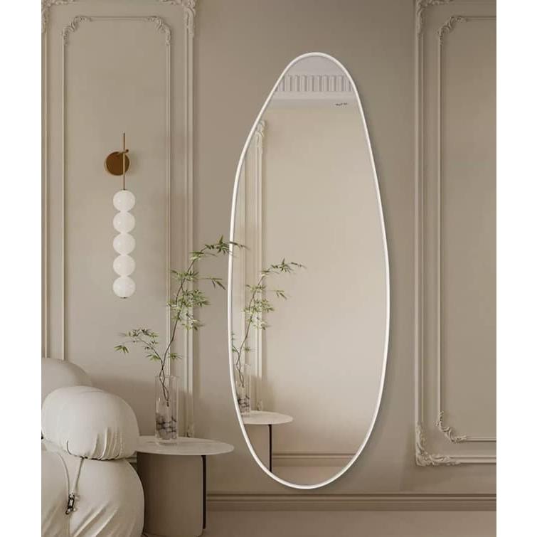 3colors/4size/アルミフレームニュアンスカーブミラー ゴールド