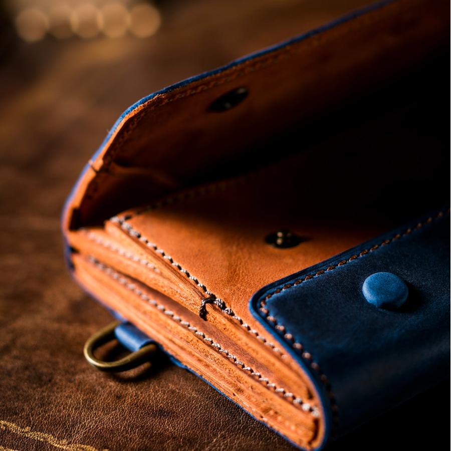 【ココマイスター】ナポレオンカーフ・アレクサンダーウォレット 財布 メンズ 長財布 革 日本製 ブランド | COCOMEISTER | 20