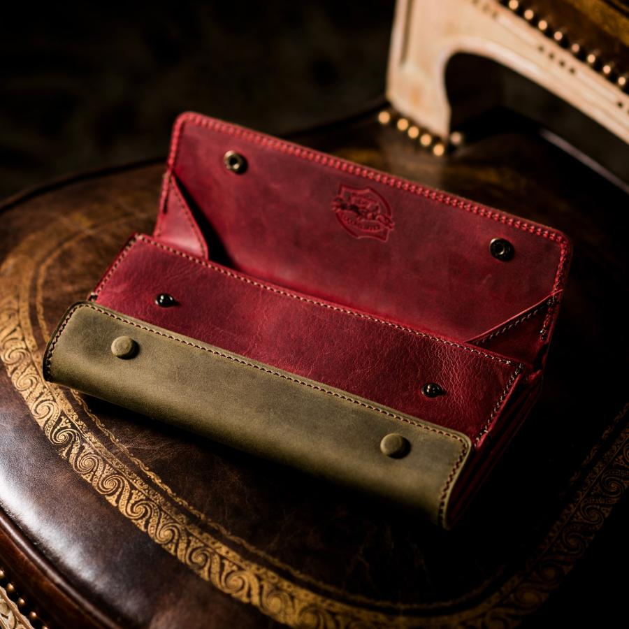 【ココマイスター】ナポレオンカーフ・アレクサンダーウォレット 財布 メンズ 長財布 革 日本製 ブランド | COCOMEISTER | 21