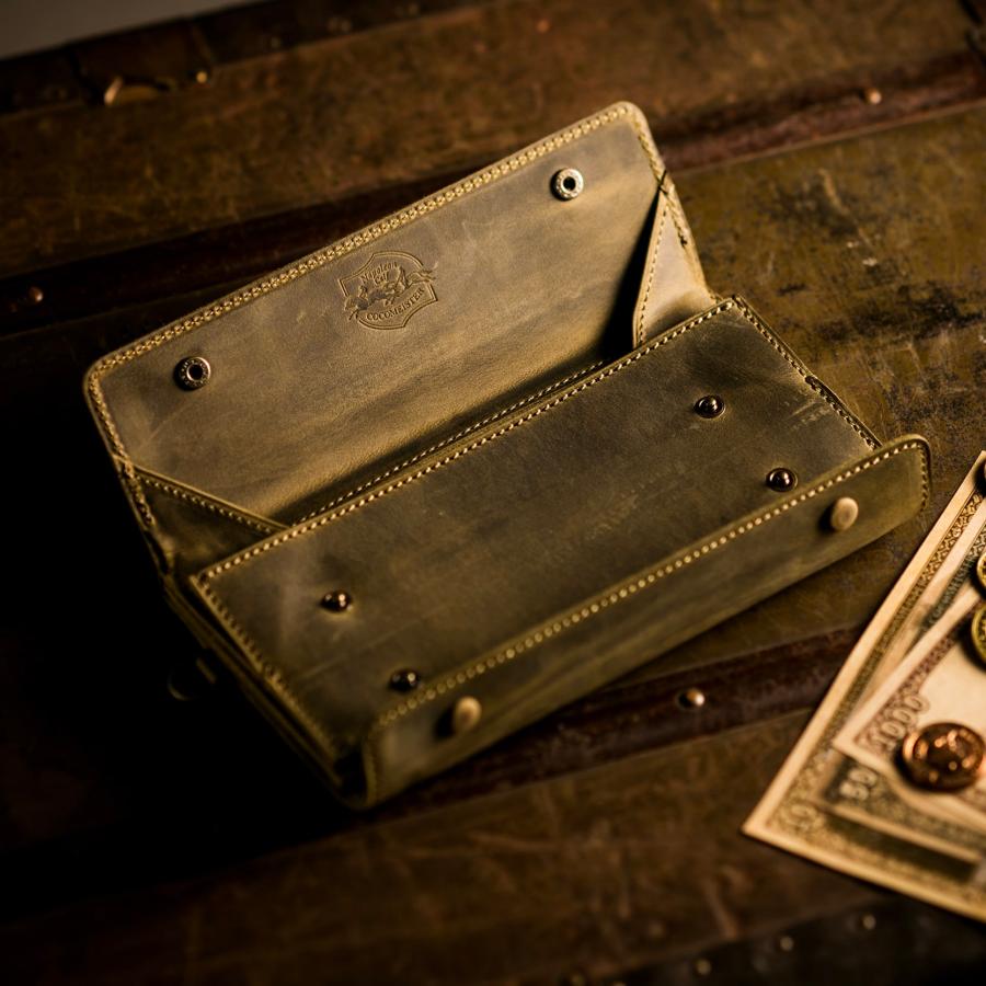 【ココマイスター】ナポレオンカーフ・アレクサンダーウォレット 財布 メンズ 長財布 革 日本製 ブランド | COCOMEISTER | 22