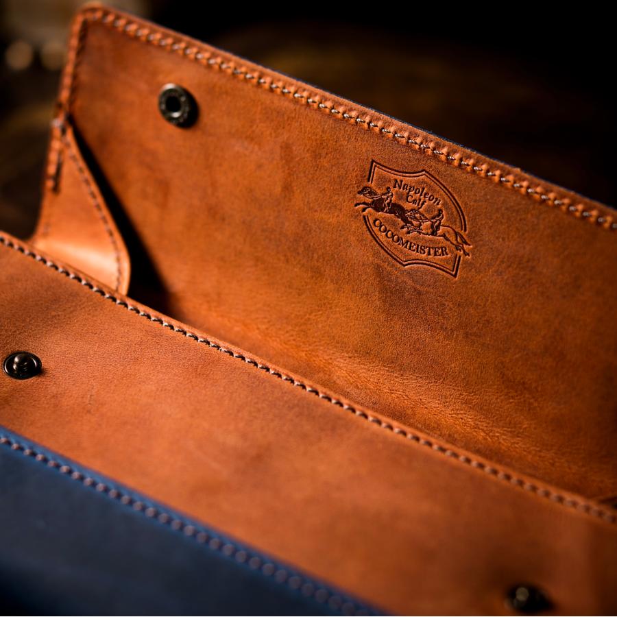 【ココマイスター】ナポレオンカーフ・アレクサンダーウォレット 財布 メンズ 長財布 革 日本製 ブランド | COCOMEISTER | 14