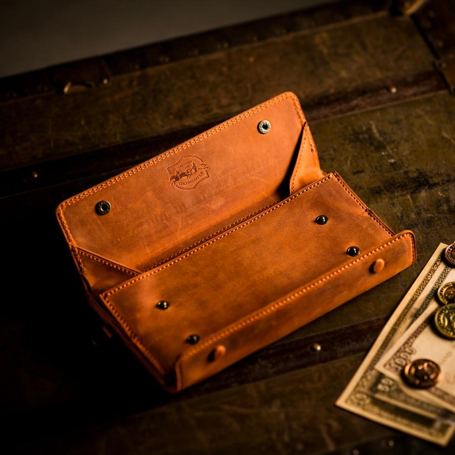 【ココマイスター】ナポレオンカーフ・アレクサンダーウォレット 財布 メンズ 長財布 革 日本製 ブランド | COCOMEISTER | 15