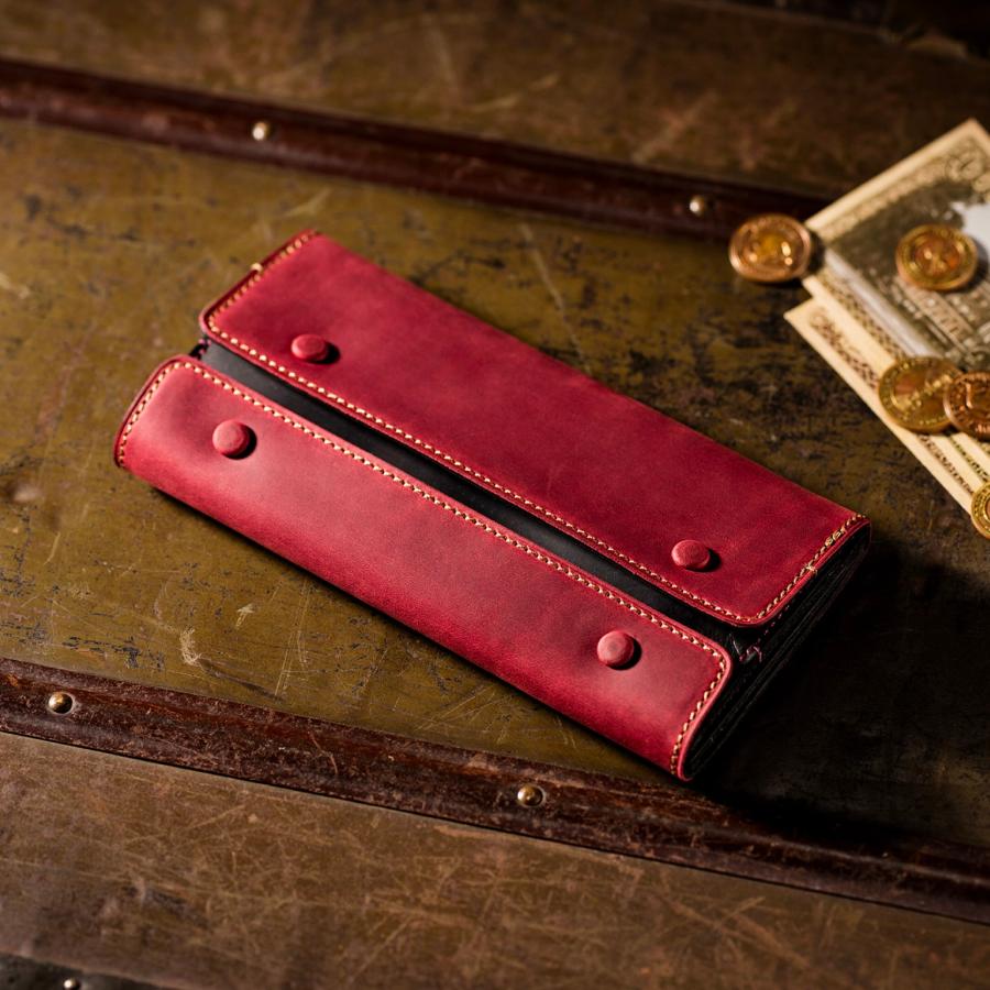 【ココマイスター】ナポレオンカーフ・アレクサンダーウォレット 財布 メンズ 長財布 革 日本製 ブランド | COCOMEISTER | 18