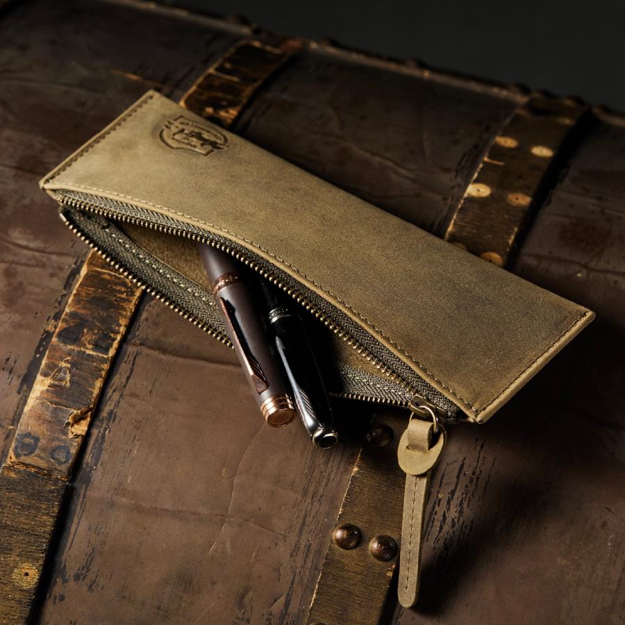 【ココマイスター】ナポレオンカーフ・アレッジドペンケース ペンケース メンズ  革 日本製 ブランド 小銭入れ | COCOMEISTER | 09