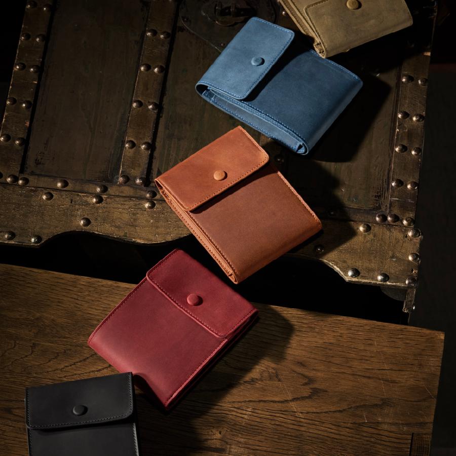 【ココマイスター】ナポレオンカーフ・アレッジドパース ３つ折り財布 メンズ  革 日本製 ブランド | COCOMEISTER | 22