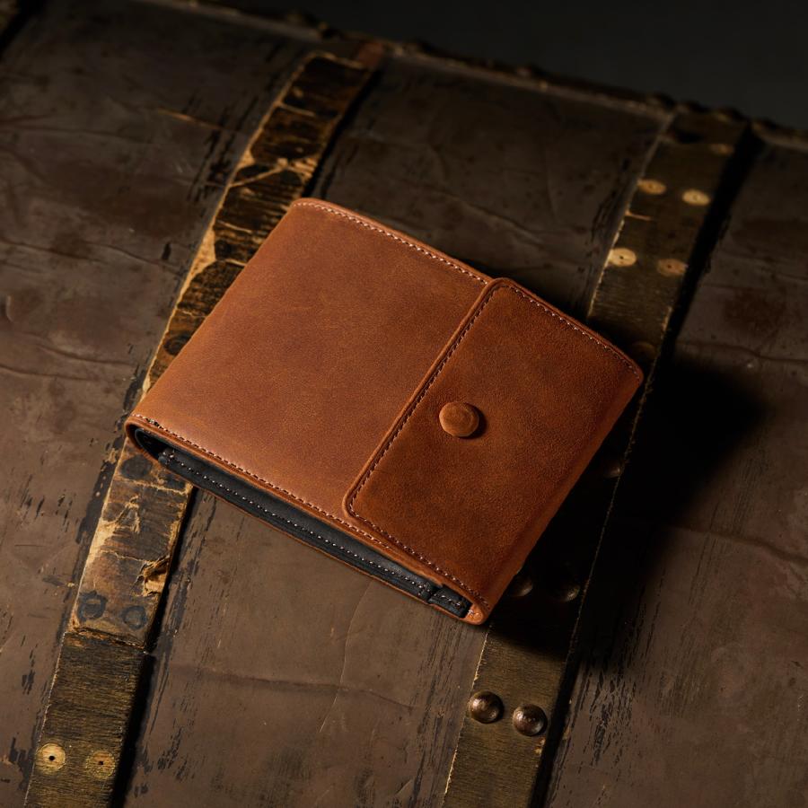 【ココマイスター】ナポレオンカーフ・アレッジドパース ３つ折り財布 メンズ  革 日本製 ブランド | COCOMEISTER | 14