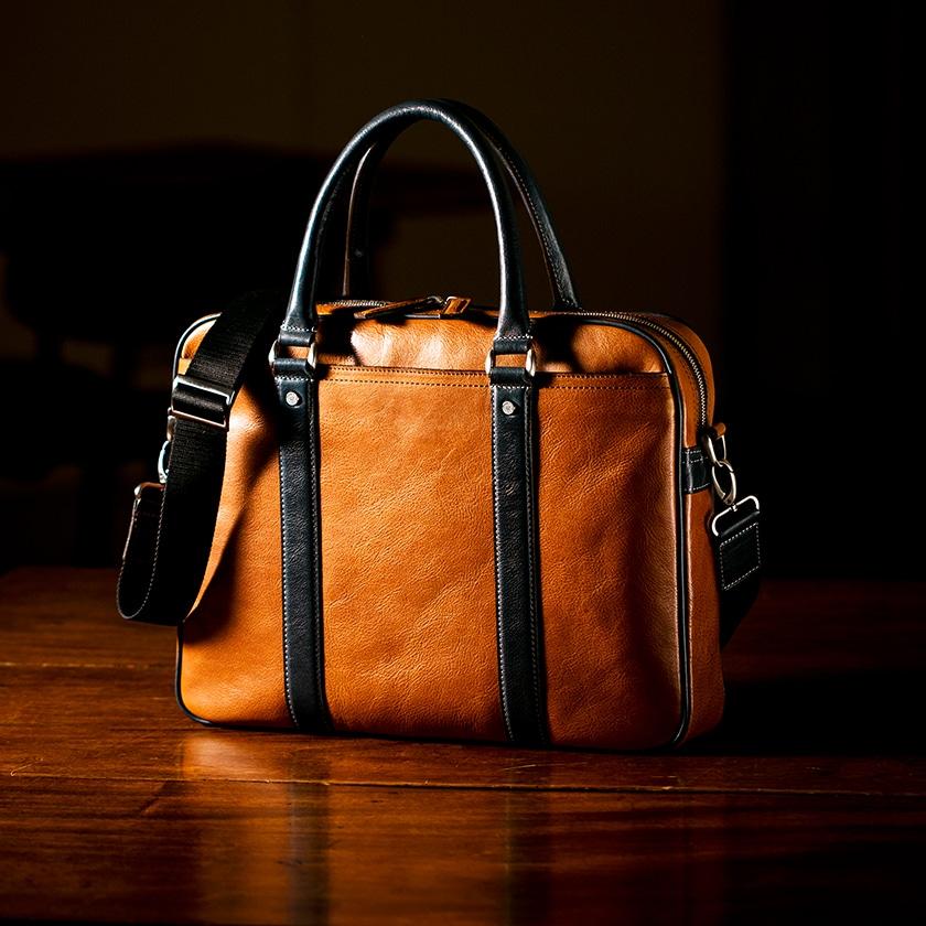 美品 ココマイスター マットーネジルベルト ビジネスバッグ 定価164500円 COCOMEISTER（ココマイスター） 【ココマイスター】マットーネ