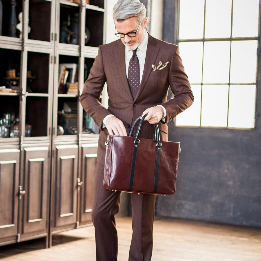 【ココマイスター】マットーネ・ビジネストート ビジネスバッグ メンズ 革 日本製 ブランド | COCOMEISTER | 14