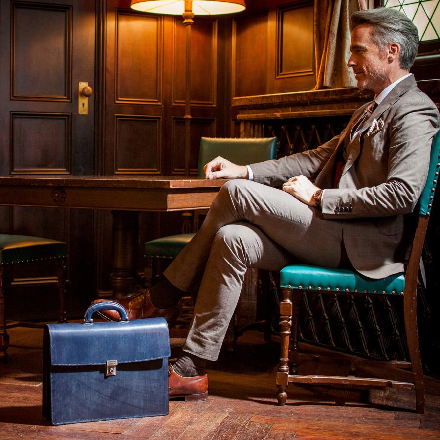 【ココマイスター】ブライドル・ビジネスクラシック ビジネスバッグ メンズ 革 日本製 ブランド ブライドルレザー | COCOMEISTER | 13