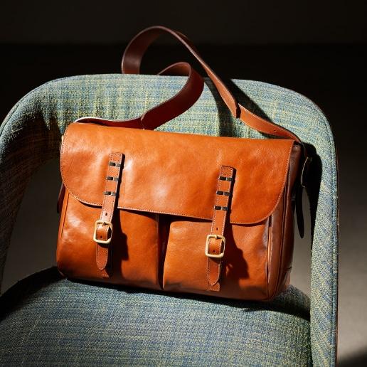 【ココマイスター】ダブルウッド・クラシカルショルダー ショルダーバッグ メンズ 革 日本製 ブランド マットーネ | COCOMEISTER