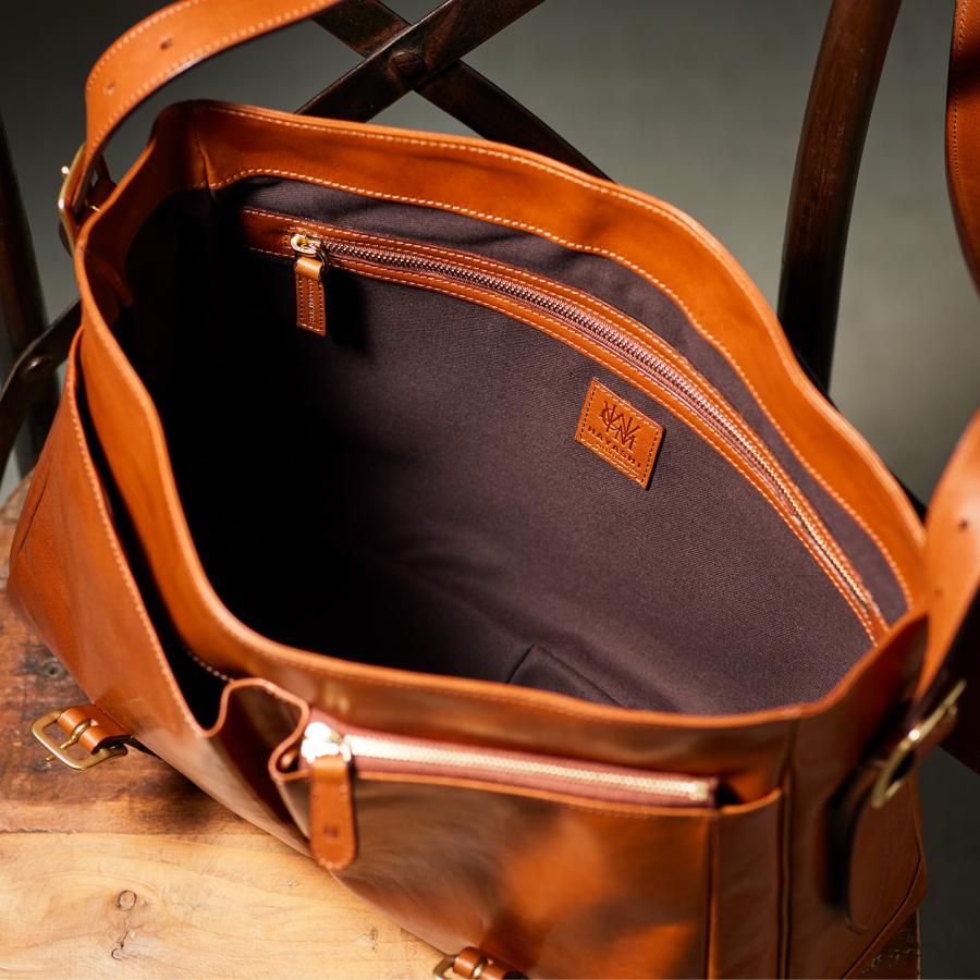 【ココマイスター】ダブルウッド・クラシカルショルダー ショルダーバッグ メンズ 革 日本製 ブランド マットーネ | COCOMEISTER | 14