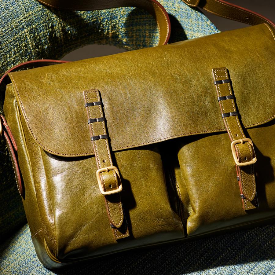 【ココマイスター】ダブルウッド・クラシカルショルダー ショルダーバッグ メンズ 革 日本製 ブランド マットーネ | COCOMEISTER | 12