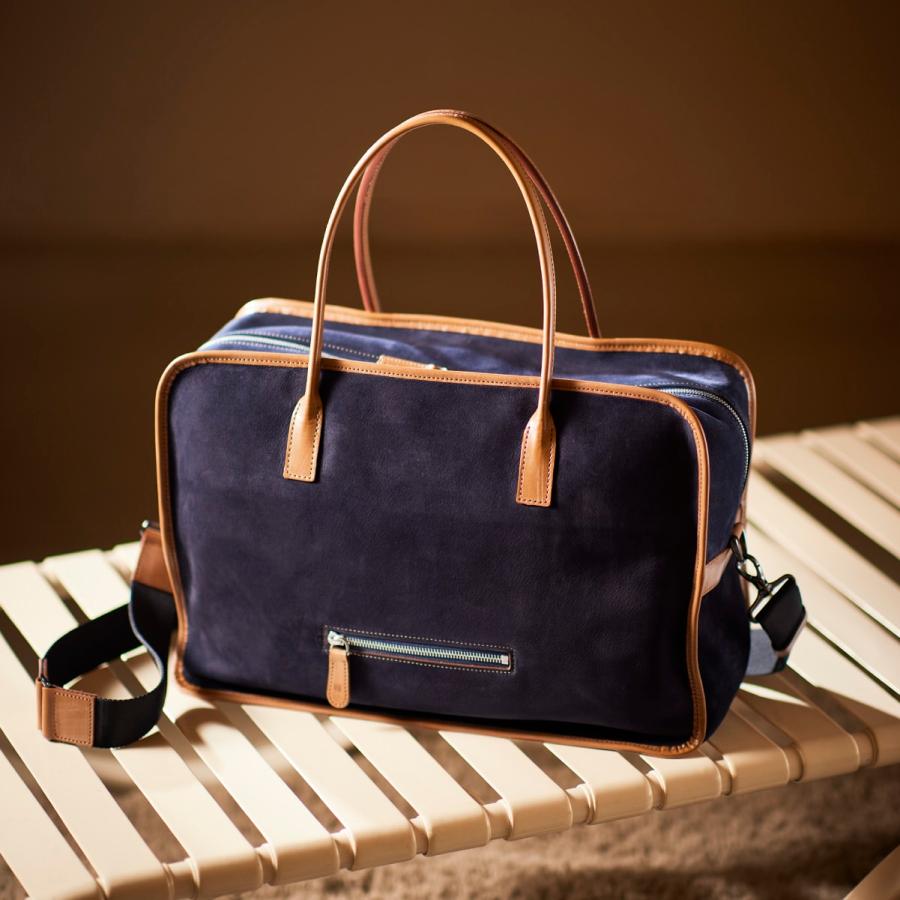 【ココマイスター】ダブルウッド・クラシカルボストン ボストンバッグ メンズ 革 日本製 ブランド オークバーク | COCOMEISTER