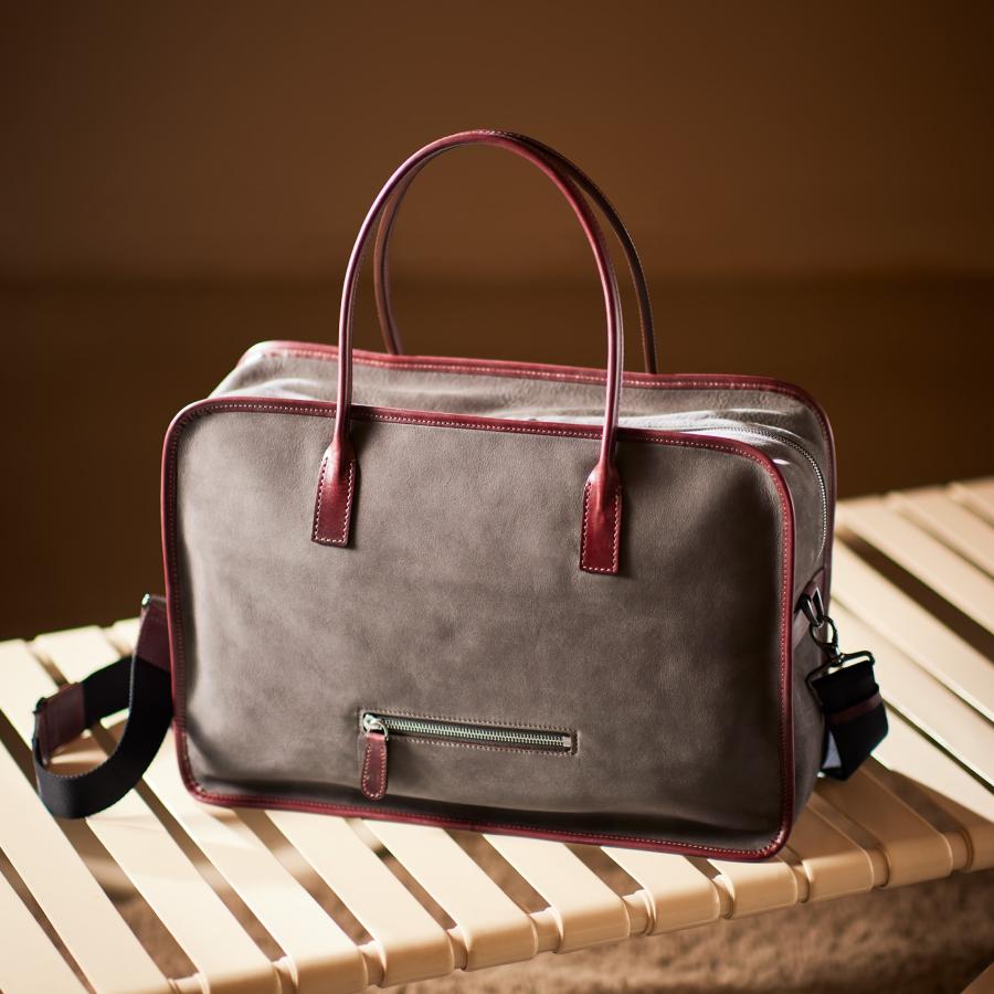 【ココマイスター】ダブルウッド・クラシカルボストン ボストンバッグ メンズ 革 日本製 ブランド オークバーク | COCOMEISTER | 08